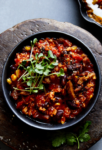 Chili sin Carne mit veggie hack Chili sin Carne mit veggie hack